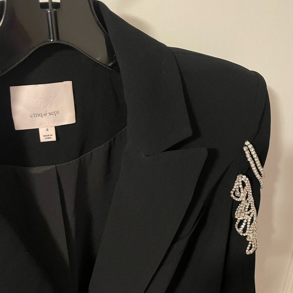 Cinq a Sept blazer dress with embellishment. Worn once. - Picture 2 of 2